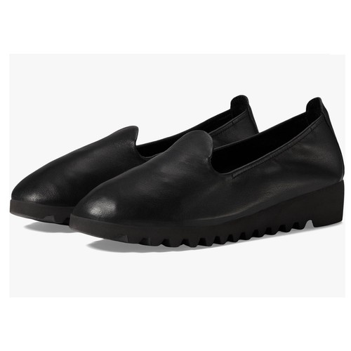 Aetrex liz black comfy flats - aetrex,